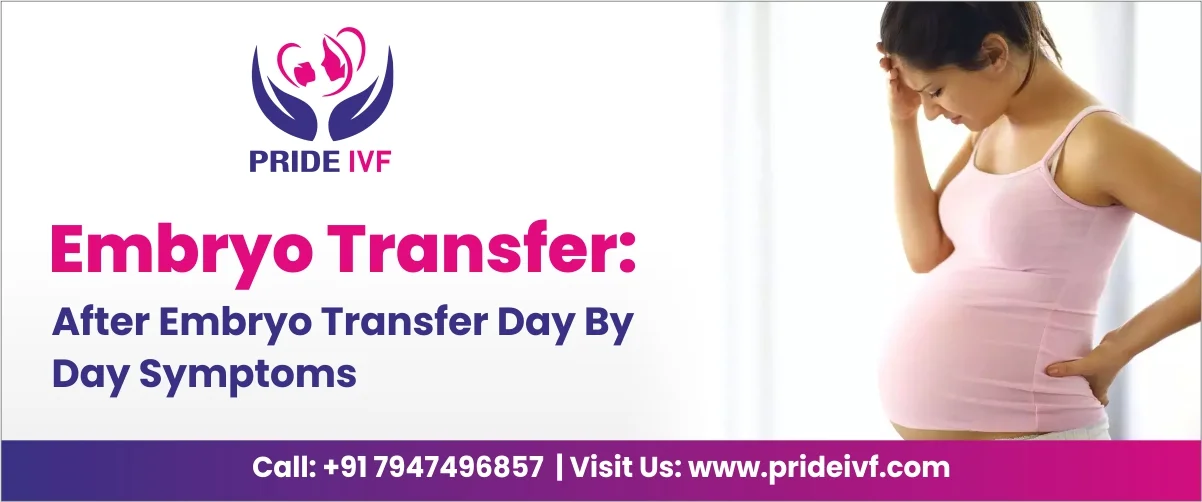 You are currently viewing Embryo Transfer: After Embryo Transfer Day By Day Symptoms