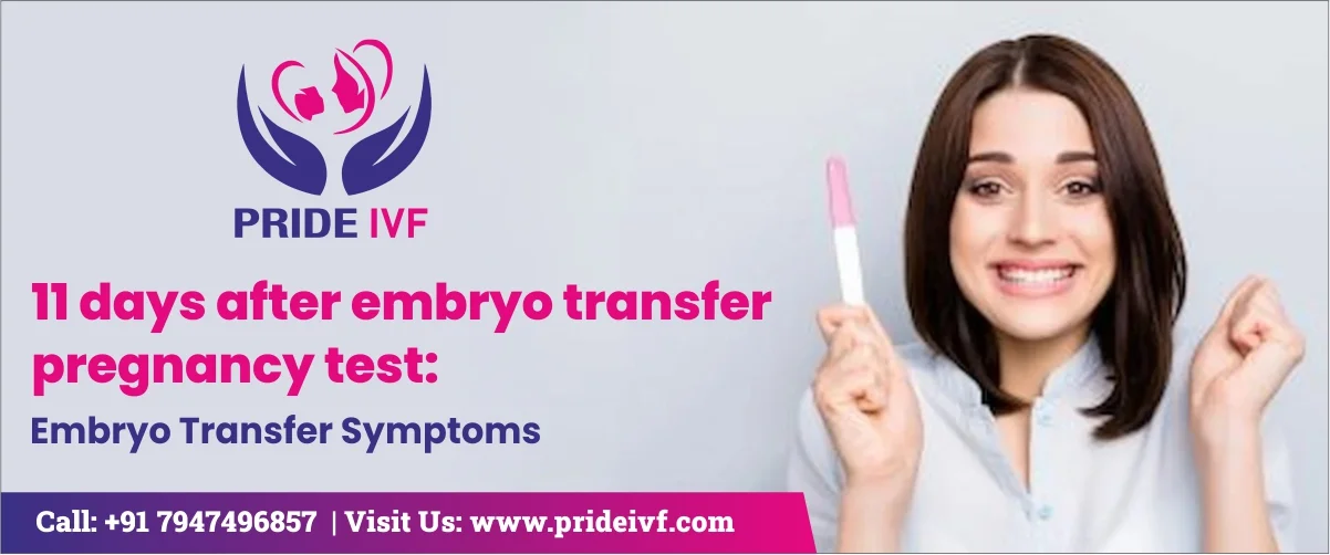 Read more about the article 11 days after embryo transfer pregnancy test: Embryo Transfer Symptoms